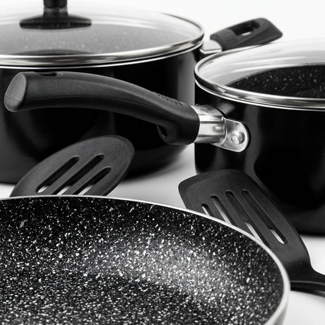Bergner 7-Piece Marble+ Non-Stick Cookware Set - Al Kabayel Discount CentreBergner 7-Piece Marble+ Non-Stick Cookware SetCookware SetBERGNERAl Kabayel Discount Centre