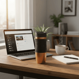 Bergner Copper Finish Stainless Steel Water Bottle with Black Silicone Sleeve – 360 ml - Al Kabayel Discount CentreBergner Copper Finish Stainless Steel Water Bottle with Black Silicone Sleeve – 360 mlWater BottlesBERGNERAl Kabayel Discount Centre