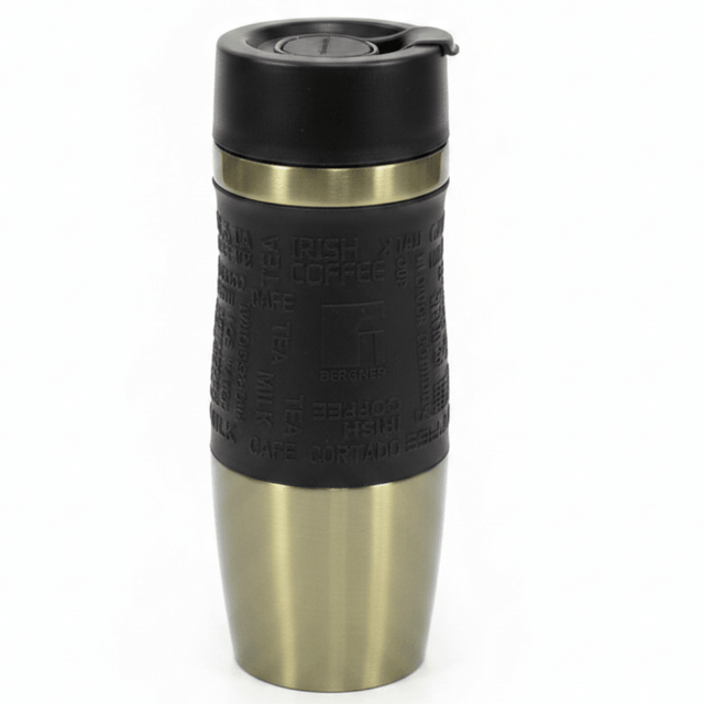 Bergner Light Green Stainless Steel Water Bottle with Protective Silicone Sleeve – 360 ml - Al Kabayel Discount CentreBergner Light Green Stainless Steel Water Bottle with Protective Silicone Sleeve – 360 mlWater BottlesBERGNERAl Kabayel Discount Centre
