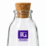 Pishgaman Glass Bottle with Cork Lid – 500ml