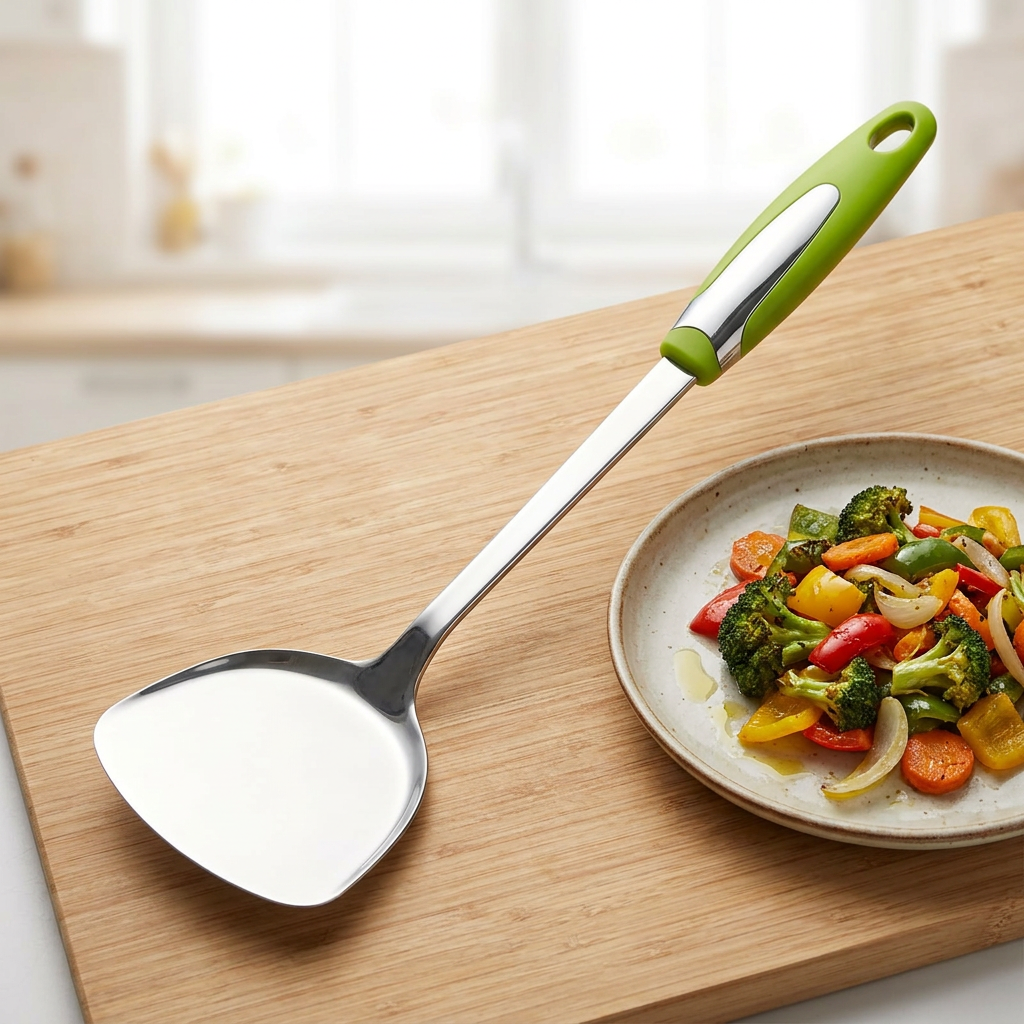 Windcera Meadows Stainless Steel Solid Turner - 35cm