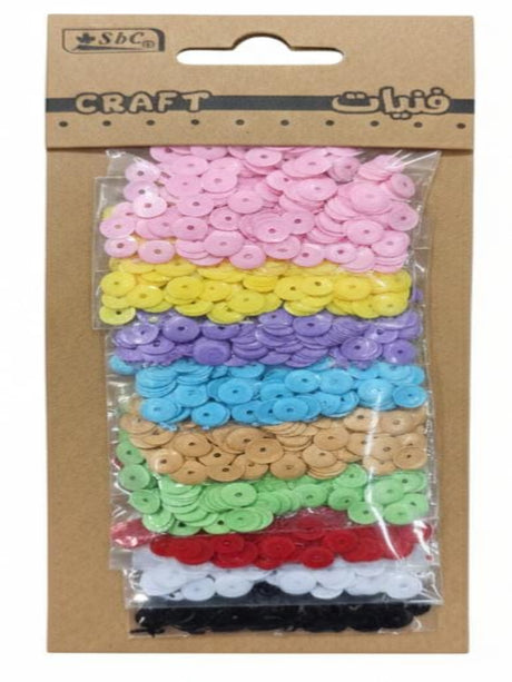 Biersi Mini Sequins Craft Pack – Assorted Colors for Art & Decoration - Al Kabayel Discount CentreBiersi Mini Sequins Craft Pack – Assorted Colors for Art & DecorationCraft SuppliesBIERSIAl Kabayel Discount Centre