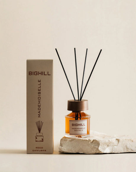 BIGHILL Reed Diffuser - Mademoiselle 120ml - Al Kabayel Discount CentreBIGHILL Reed Diffuser - Mademoiselle 120mlHome FragrancesBIGHILLAl Kabayel Discount Centre