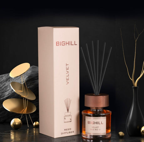 BIGHILL Reed Diffuser - Velvet 120ml - Al Kabayel Discount CentreBIGHILL Reed Diffuser - Velvet 120mlHome FragrancesBIGHILLAl Kabayel Discount Centre