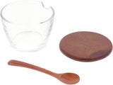 Billi 3 - Piece Condiment Set with Acacia Wood Tray, Lid & Spoon — 33.8×10×8.3 cm - Al Kabayel Discount CentreBilli 3 - Piece Condiment Set with Acacia Wood Tray, Lid & Spoon — 33.8×10×8.3 cmJars & Food SaversBILLIAl Kabayel Discount Centre
