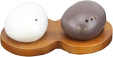 Billi Acacia Salt & Pepper Egg Shaker Set – Wood Tray | 13×8.5×4.5 cm - Al Kabayel Discount CentreBilli Acacia Salt & Pepper Egg Shaker Set – Wood Tray | 13×8.5×4.5 cmKitchen Utensils & GadgetsBILLIAl Kabayel Discount Centre