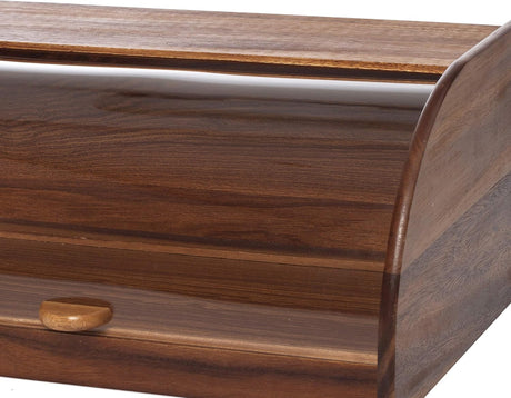 Billi Bread Box with Sliding Acrylic Lid | Walnut Wood | 27×40×18 cm - Al Kabayel Discount CentreBilli Bread Box with Sliding Acrylic Lid | Walnut Wood | 27×40×18 cmOrganizers & AccessoriesBILLIAl Kabayel Discount Centre