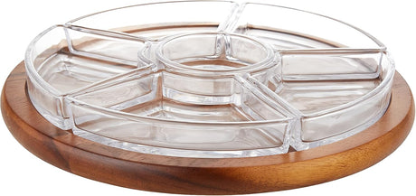 Billi Chip & Dip Rotatable Serving Tray – 30.5 x 6.5 cm - Al Kabayel Discount CentreBilli Chip & Dip Rotatable Serving Tray – 30.5 x 6.5 cmJars & Food SaversBILLIAl Kabayel Discount Centre