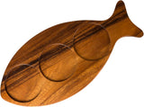 Billi Fish - Shaped Acacia Wood Condiment Set – 3 Glass Bowls & 3 Wooden Spoons - Al Kabayel Discount CentreBilli Fish - Shaped Acacia Wood Condiment Set – 3 Glass Bowls & 3 Wooden SpoonsJars & Food SaversBILLIAl Kabayel Discount Centre