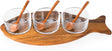 Billi Fish - Shaped Acacia Wood Condiment Set – 3 Glass Bowls & 3 Wooden Spoons - Al Kabayel Discount CentreBilli Fish - Shaped Acacia Wood Condiment Set – 3 Glass Bowls & 3 Wooden SpoonsJars & Food SaversBILLIAl Kabayel Discount Centre