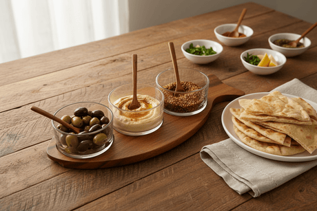 Billi Fish - Shaped Acacia Wood Condiment Set – 3 Glass Bowls & 3 Wooden Spoons - Al Kabayel Discount CentreBilli Fish - Shaped Acacia Wood Condiment Set – 3 Glass Bowls & 3 Wooden SpoonsJars & Food SaversBILLIAl Kabayel Discount Centre