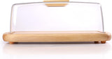 Billi Wooden Serving Tray, Cheese Dome With Acrylic Cover/ Lid, 30.5 X 17.5 X 12 Cm Wp 910, Beige - Al Kabayel Discount CentreBilli Wooden Serving Tray, Cheese Dome With Acrylic Cover/ Lid, 30.5 X 17.5 X 12 Cm Wp 910, BeigeServing TraysBILLIAl Kabayel Discount Centre