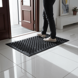 Black Anti-Slip Hollow Design Rubber Mat - 40×60 cm - Al Kabayel Discount CentreBlack Anti-Slip Hollow Design Rubber Mat - 40×60 cmMats Carpets & RugsAKDCAl Kabayel Discount Centre
