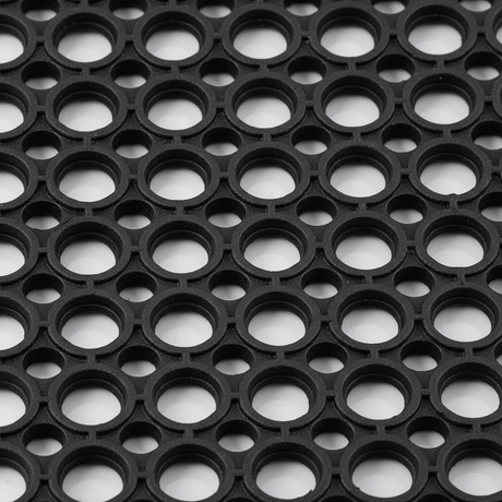 Black Anti-Slip Hollow Design Rubber Mat - 40×60 cm - Al Kabayel Discount CentreBlack Anti-Slip Hollow Design Rubber Mat - 40×60 cmMats Carpets & RugsAKDCAl Kabayel Discount Centre