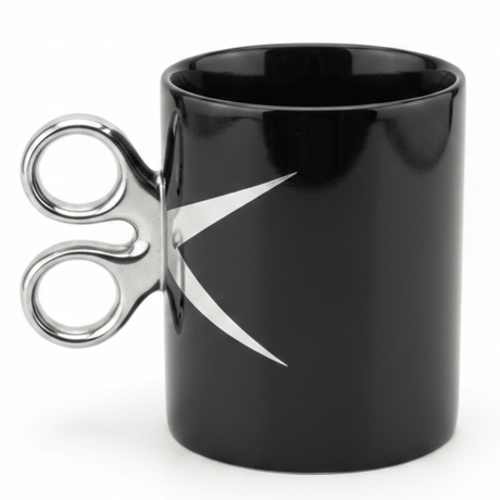 Black Artisan Scissors - Handle Ceramic Mug | 300ml - Al Kabayel Discount CentreBlack Artisan Scissors - Handle Ceramic Mug | 300mlMugsAKDCAl Kabayel Discount Centre