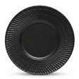 Black Ceramic Round Dinner Plate with Embossed Radial Rim – 10.5 Inch - Al Kabayel Discount CentreBlack Ceramic Round Dinner Plate with Embossed Radial Rim – 10.5 InchPlatesAKDCAl Kabayel Discount Centre