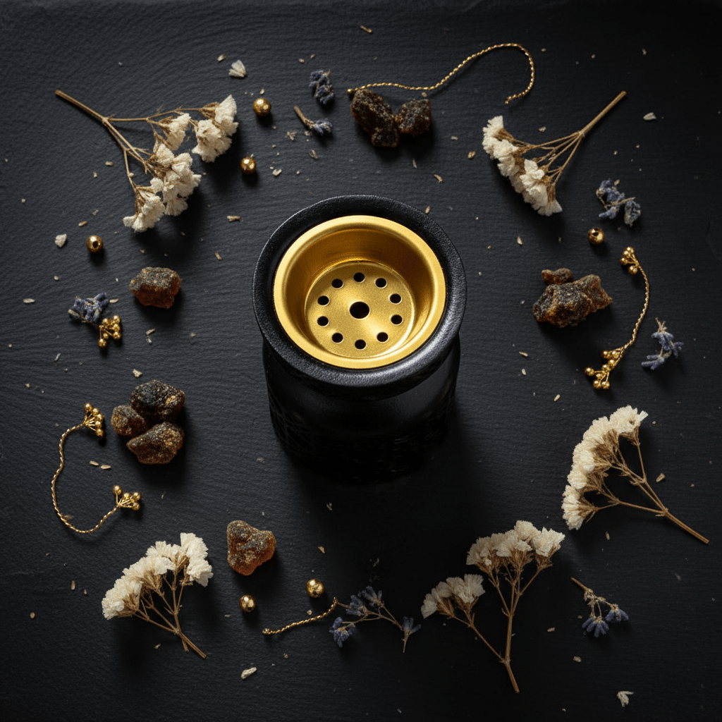 Black Chalk Incense Burner | Matte Black & Gold |10 × 6 cm - Al Kabayel Discount CentreBlack Chalk Incense Burner | Matte Black & Gold |10 × 6 cmIncense burnerAKDCAl Kabayel Discount Centre