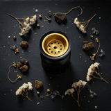 Black Chalk Incense Burner | Matte Black & Gold |10 × 6 cm - Al Kabayel Discount CentreBlack Chalk Incense Burner | Matte Black & Gold |10 × 6 cmIncense burnerAKDCAl Kabayel Discount Centre