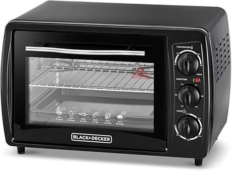 Black & Decker - 1380W 19L Toaster Oven, 90 - 230 Temp Setting Double Grill And Glass Door For Added Safety - Al Kabayel Discount CentreBlack & Decker - 1380W 19L Toaster Oven, 90 - 230 Temp Setting Double Grill And Glass Door For Added SafetyFood & Drink AppliancesBLACK & DECKERAl Kabayel Discount Centre