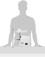 Black & Decker 1500W 3 - in - 1 Meat Mincer/Grinder/Sausage Maker White FM1500 - B5 - Al Kabayel Discount CentreBlack & Decker 1500W 3 - in - 1 Meat Mincer/Grinder/Sausage Maker White FM1500 - B5Meat GrindersBLACK & DECKERAl Kabayel Discount Centre