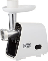 Black & Decker 1500W 3 - in - 1 Meat Mincer/Grinder/Sausage Maker White FM1500 - B5 - Al Kabayel Discount CentreBlack & Decker 1500W 3 - in - 1 Meat Mincer/Grinder/Sausage Maker White FM1500 - B5Meat GrindersBLACK & DECKERAl Kabayel Discount Centre