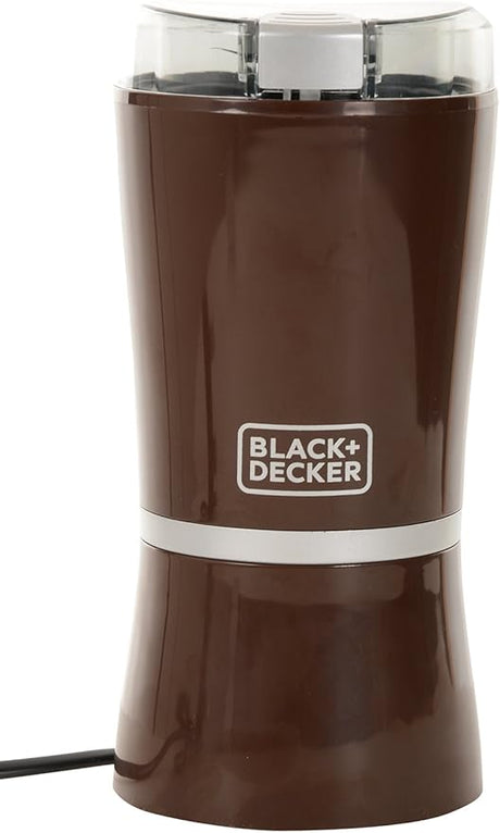 Black & Decker - 150W 60g Coffee Grinder With SS Cup and Blade for Finer and Controlled Output - Al Kabayel Discount CentreBlack & Decker - 150W 60g Coffee Grinder With SS Cup and Blade for Finer and Controlled OutputCoffee MakersBLACK & DECKERAl Kabayel Discount Centre