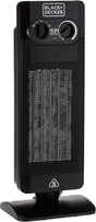 Black & Decker 2000W 240V Vertical Fan Heater, 50 - 60Hz 52cm Height For Max Room Coverage With Thermostatic, Dual Thermal Control, Cooling Fan Auto Shutoff Antifreeze Features HX340 - B5 - Al Kabayel Discount CentreBlack & Decker 2000W 240V Vertical Fan Heater, 50 - 60Hz 52cm Height For Max Room Coverage With Thermostatic, Dual Thermal Control, Cooling Fan Auto Shutoff Antifreeze Features HX340 - B5Fans/HeatersBLACK & DECKERAl Kabayel Discount Centre