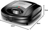 Black & Decker 3 In 1 Interchangeable 780W TS2130 - B5, Grill & Waffle& Sandwich Maker Silver/Black - (International Warranty) - Al Kabayel Discount CentreBlack & Decker 3 In 1 Interchangeable 780W TS2130 - B5, Grill & Waffle& Sandwich Maker Silver/Black - (International Warranty)ToastersBLACK & DECKERAl Kabayel Discount Centre
