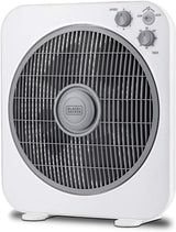 Black & Decker 40W Box Desk Fan 12 Inch Diameter, 3 Speeds Low/Medium/High And 5 Blade Design With Adjustable Portable/Travel Friendly Body To Direct Swing FB1220 - B5 - Al Kabayel Discount CentreBlack & Decker 40W Box Desk Fan 12 Inch Diameter, 3 Speeds Low/Medium/High And 5 Blade Design With Adjustable Portable/Travel Friendly Body To Direct Swing FB1220 - B5Fans/HeatersBLACK & DECKERAl Kabayel Discount Centre