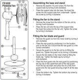 Black & Decker 60W Stand Fan 16 Inch Diameter, 90° Wide Swing 3 Speeds Plus Modes And 5AS Blade, For The Perfect Temperature FS1620 - B5 - Al Kabayel Discount CentreBlack & Decker 60W Stand Fan 16 Inch Diameter, 90° Wide Swing 3 Speeds Plus Modes And 5AS Blade, For The Perfect Temperature FS1620 - B5Fans/HeatersBLACK & DECKERAl Kabayel Discount Centre