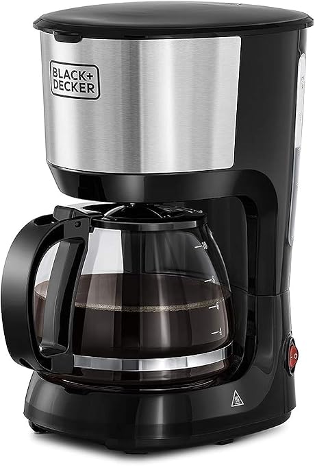 Black & Decker - 750W 10 Cup Coffee Maker/Coffee Machine With Glass Carafe For Drip Coffee - Al Kabayel Discount CentreBlack & Decker - 750W 10 Cup Coffee Maker/Coffee Machine With Glass Carafe For Drip CoffeeCoffee MakersBLACK & DECKERAl Kabayel Discount Centre