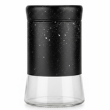 Black Galaxy Speckle Metal & Glass Canister — 750ml - Al Kabayel Discount CentreBlack Galaxy Speckle Metal & Glass Canister — 750mlJars & Food SaversAKDCAl Kabayel Discount Centre