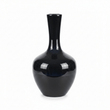 Black Glossy Ceramic Flower Vase - 35cm - Al Kabayel Discount CentreBlack Glossy Ceramic Flower Vase - 35cmFlower VaseAKDCAl Kabayel Discount Centre