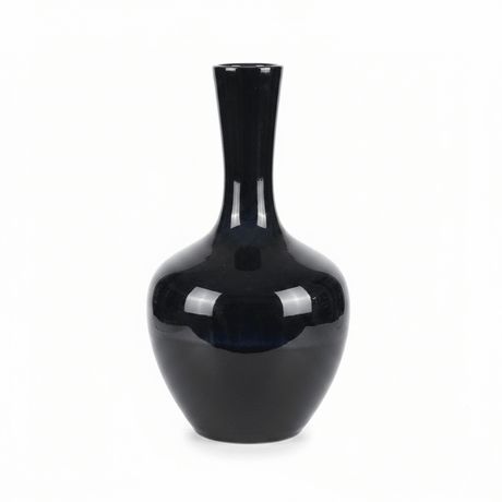 Black Glossy Ceramic Flower Vase - 35cm - Al Kabayel Discount CentreBlack Glossy Ceramic Flower Vase - 35cmFlower VaseAKDCAl Kabayel Discount Centre