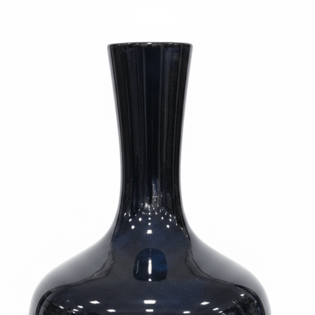 Black Glossy Ceramic Flower Vase - 35cm - Al Kabayel Discount CentreBlack Glossy Ceramic Flower Vase - 35cmFlower VaseAKDCAl Kabayel Discount Centre