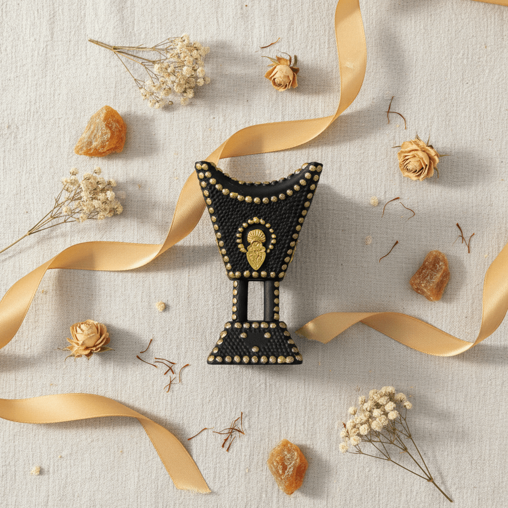 Black & Gold Arabic Incense Burner – Mabkhara | 13×8cm - Al Kabayel Discount CentreBlack & Gold Arabic Incense Burner – Mabkhara | 13×8cmIncense burnerAKDCAl Kabayel Discount Centre
