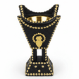 Black & Gold Arabic Incense Burner – Mabkhara | 13×8cm - Al Kabayel Discount CentreBlack & Gold Arabic Incense Burner – Mabkhara | 13×8cmIncense burnerAKDCAl Kabayel Discount Centre