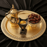 Black & Gold Arabic Incense Burner – Mabkhara | 13×8cm - Al Kabayel Discount CentreBlack & Gold Arabic Incense Burner – Mabkhara | 13×8cmIncense burnerAKDCAl Kabayel Discount Centre