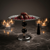Black & Gold Footed Silver Metal Candy Tray – 20×25cm - Al Kabayel Discount CentreBlack & Gold Footed Silver Metal Candy Tray – 20×25cmServing TraysAKDCAl Kabayel Discount Centre