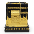 Black & Gold Kaaba Design Incense Burner | Luxury Arabic Bakhoor Holder | 15×10cm - Al Kabayel Discount CentreBlack & Gold Kaaba Design Incense Burner | Luxury Arabic Bakhoor Holder | 15×10cmIncense BurnerAKDCAl Kabayel Discount Centre