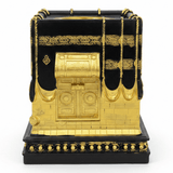Black & Gold Kaaba Design Incense Burner | Luxury Arabic Bakhoor Holder | 15×10cm - Al Kabayel Discount CentreBlack & Gold Kaaba Design Incense Burner | Luxury Arabic Bakhoor Holder | 15×10cmIncense BurnerAKDCAl Kabayel Discount Centre
