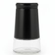 Black Matte Metal & Glass Canister — 1 Litre - Al Kabayel Discount CentreBlack Matte Metal & Glass Canister — 1 LitreJars & Food SaversAKDCAl Kabayel Discount Centre