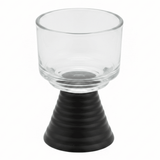 Black Metal Footed Glass Candle Holder for Contemporary Home and Dining Decoration – 11cm - Al Kabayel Discount CentreBlack Metal Footed Glass Candle Holder for Contemporary Home and Dining Decoration – 11cmHome Décor AccentsAKDCAl Kabayel Discount Centre