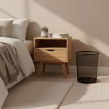 Black Metal Mesh Dustbin - 28×26 cm - Al Kabayel Discount CentreBlack Metal Mesh Dustbin - 28×26 cmOrganizers & AccessoriesAKDCAl Kabayel Discount Centre