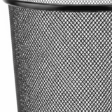 Black Metal Mesh Dustbin - 28×26 cm - Al Kabayel Discount CentreBlack Metal Mesh Dustbin - 28×26 cmOrganizers & AccessoriesAKDCAl Kabayel Discount Centre