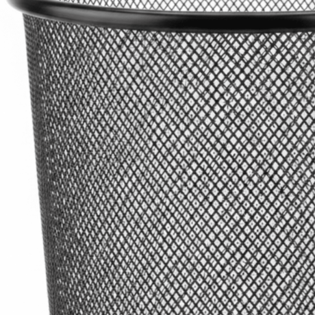 Black Metal Mesh Dustbin - 28×26 cm - Al Kabayel Discount CentreBlack Metal Mesh Dustbin - 28×26 cmOrganizers & AccessoriesAKDCAl Kabayel Discount Centre