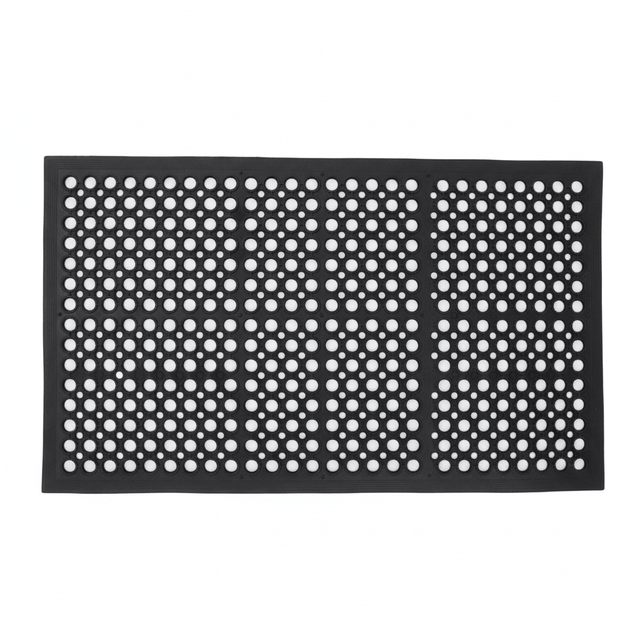 Black Rubber Anti-Fatigue Mat - 60 x 90 cm - Al Kabayel Discount CentreBlack Rubber Anti-Fatigue Mat - 60 x 90 cmMats Carpets & RugsAKDCAl Kabayel Discount Centre