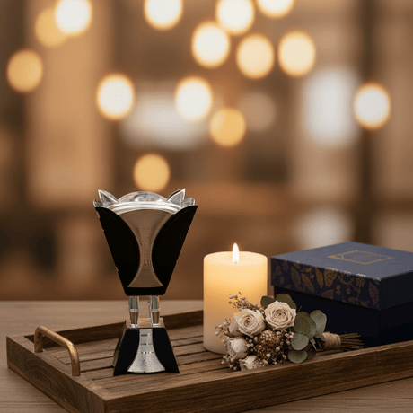 Black & Silver Metal Incense Burner — 21×12 cm - Al Kabayel Discount CentreBlack & Silver Metal Incense Burner — 21×12 cmIncense burnerAKDCAl Kabayel Discount Centre