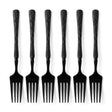 Black Stainless Steel Forks Set of 6 - 15cm - Al Kabayel Discount CentreBlack Stainless Steel Forks Set of 6 - 15cmForkAKDCAl Kabayel Discount Centre