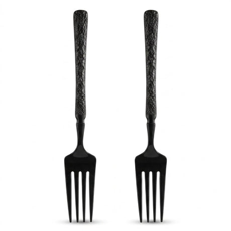 Black Stainless Steel Forks Set of 6 - 20cm - Al Kabayel Discount CentreBlack Stainless Steel Forks Set of 6 - 20cmForkAKDCAl Kabayel Discount Centre
